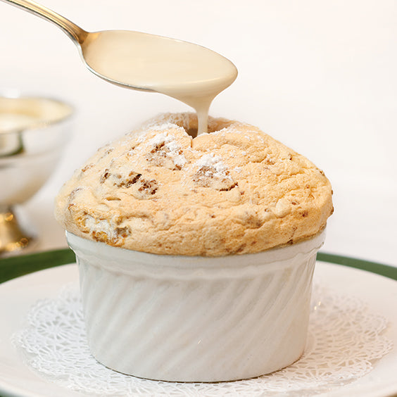 Commander's Palace Bread Pudding Souffle with Whiskey Sauce