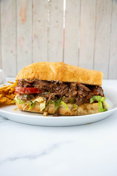 New Orleans Style Roast Beef Debris Poboy