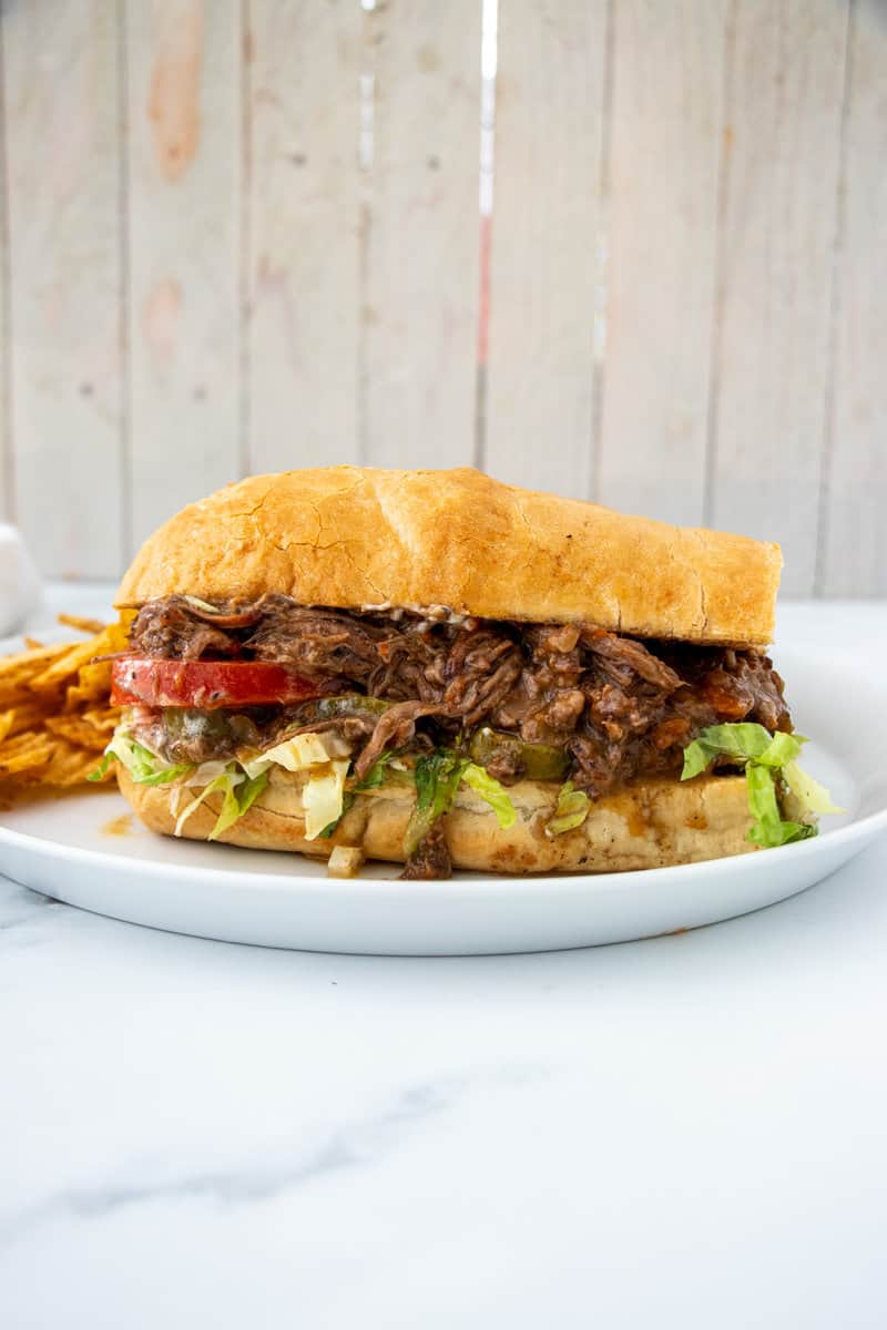 New Orleans Style Roast Beef Debris Poboy