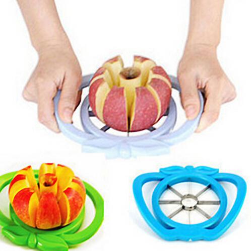 Kitchen Apple Slicer Corer Cutter Pear Fruit Divider Tool Comfort Handle for Kitchen Apple Peeler