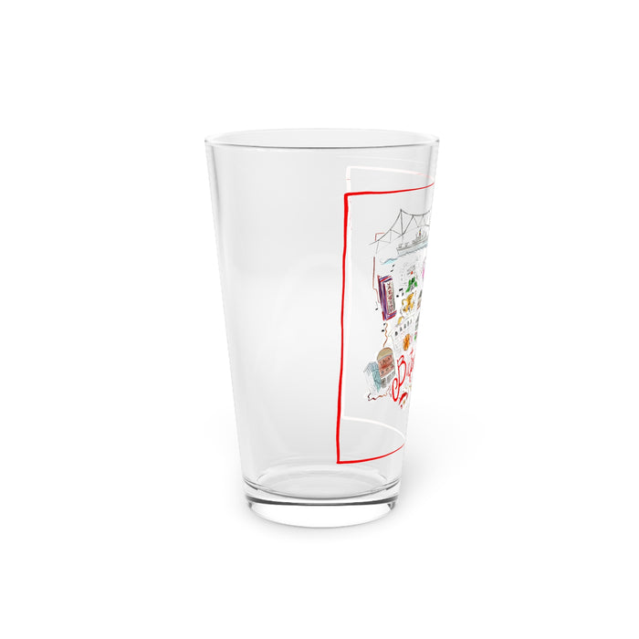 Baton Rouge Pint Glass, 16oz