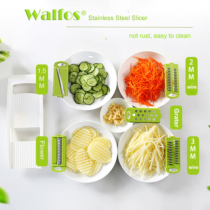 Mandoline Peeler Grater Vegetables Cutter tools with 5 Blade Carrot Grater Onion Vegetable Slicer Kitchen Accessories