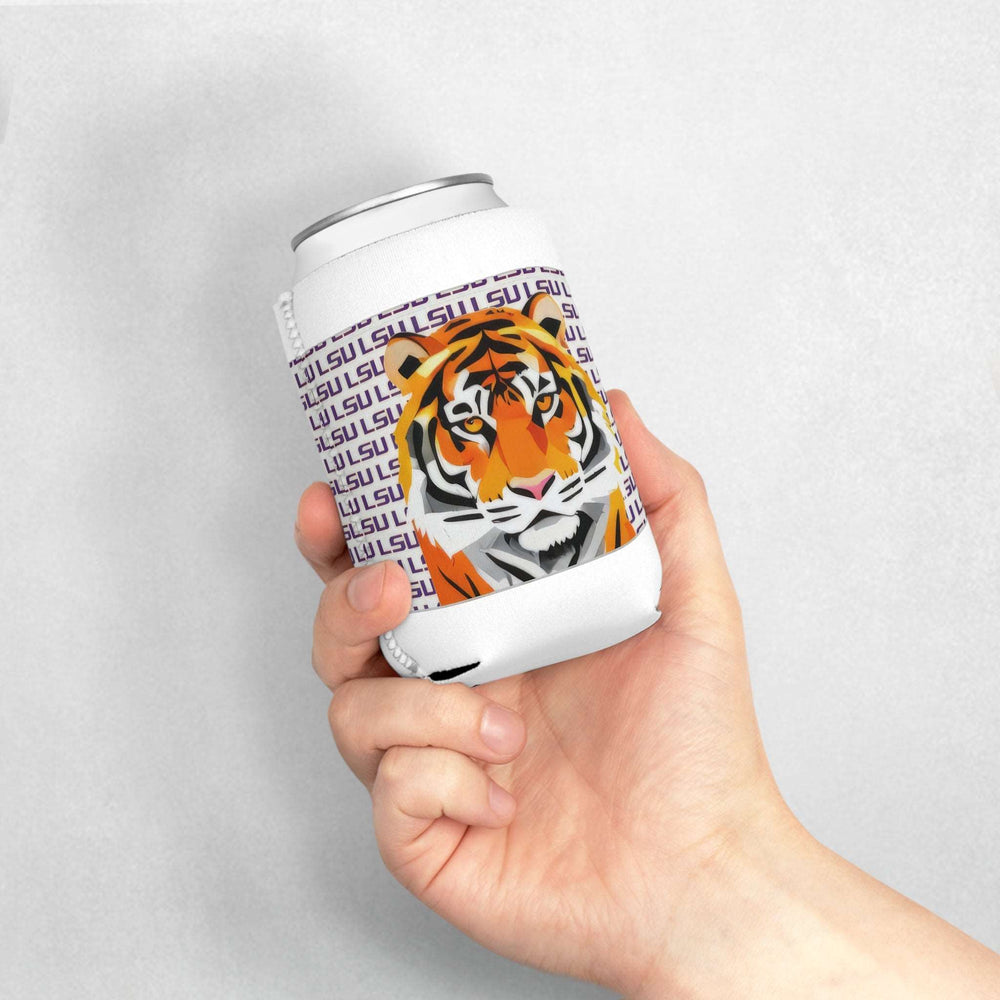 Mike The Tiger Can Cooler Sleeve Cajun Culinary Company