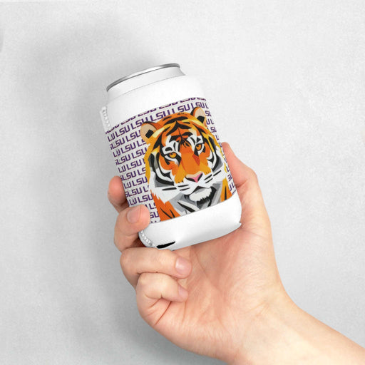 Mike The Tiger Can Cooler Sleeve Cajun Culinary Company