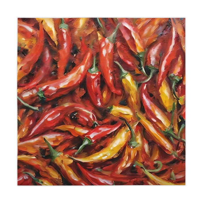 Cajun Peppers Tablecloth