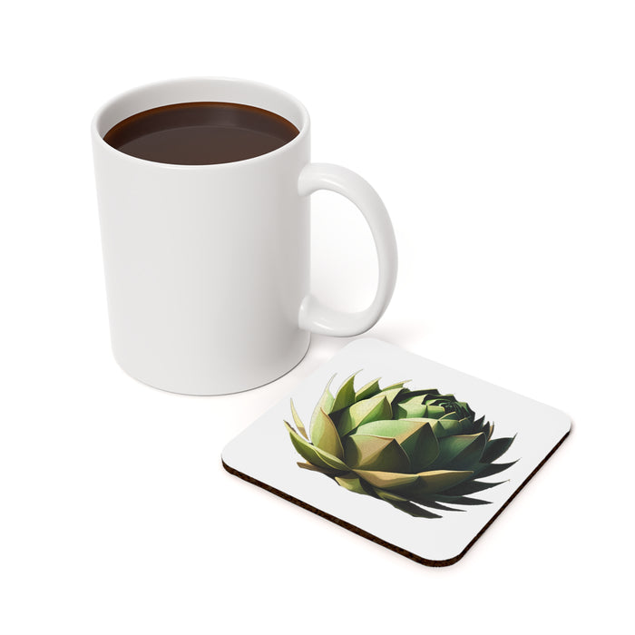 Artichoke Cork Back Coaster Cajun Culinary Company