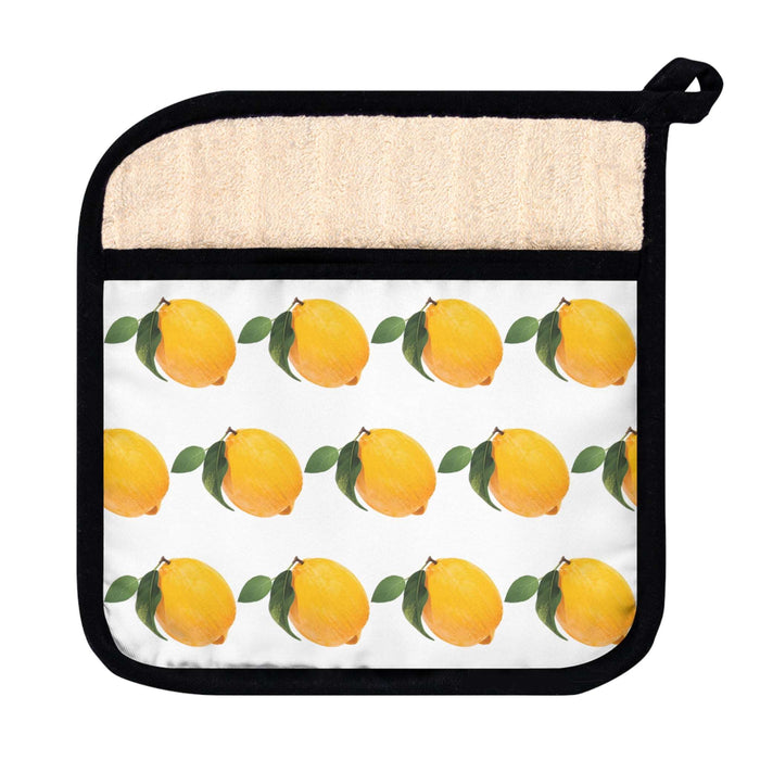 Lemon Pot Holder with Pocket Cajun Culinary Company