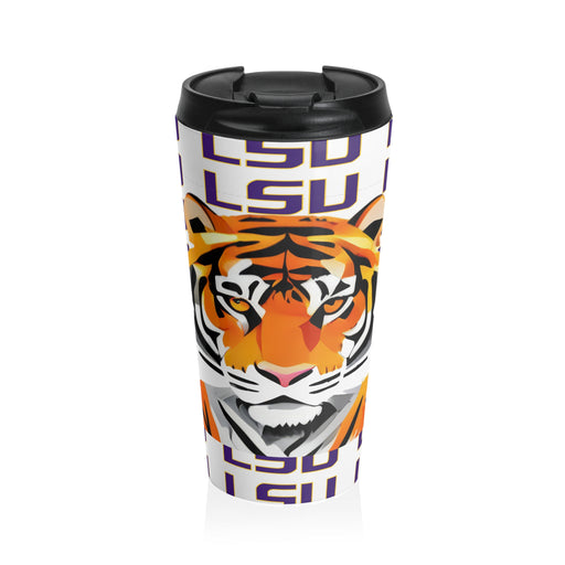 Mike The Tiger Stainless Steel Travel Mug Cajun Culinary Company