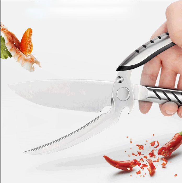 XITUO kitchen multi-function scissors  stainless steel chicken bone scissors monster scissors chef knife kitchen tools