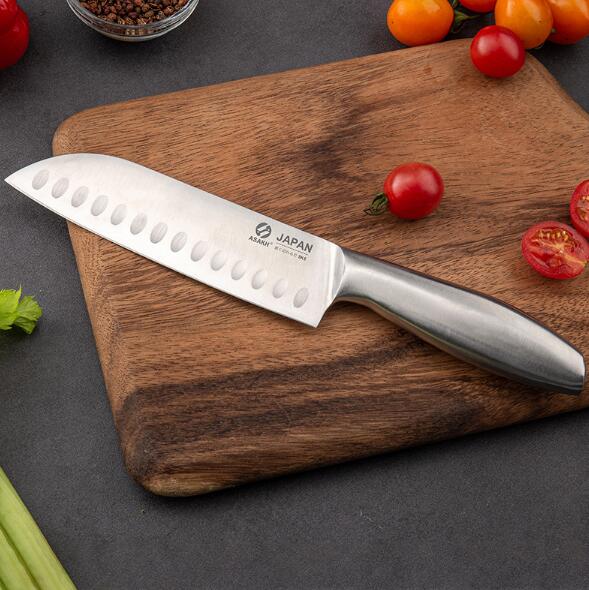 Hollow Handle Western Kitchen Knife 7 Inches Household Chef Knife Slicing Meat Cooking Japanese Knife Chef Knife