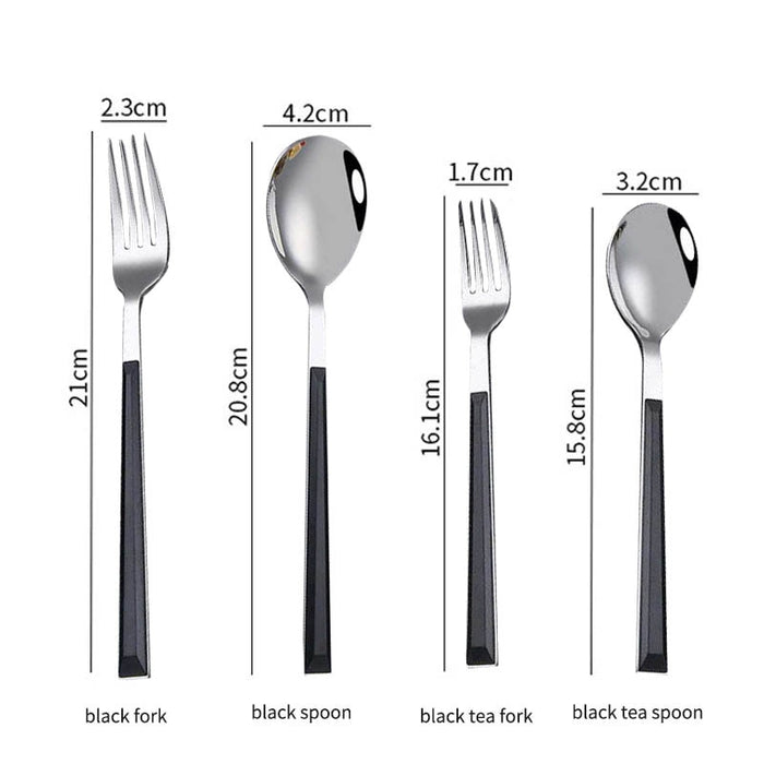 1pcs Dinnerware Stainless Steel Western Food Steak Supplies  Fork Spoon Kitchen Accessories Durable Tableware Western Cutlery