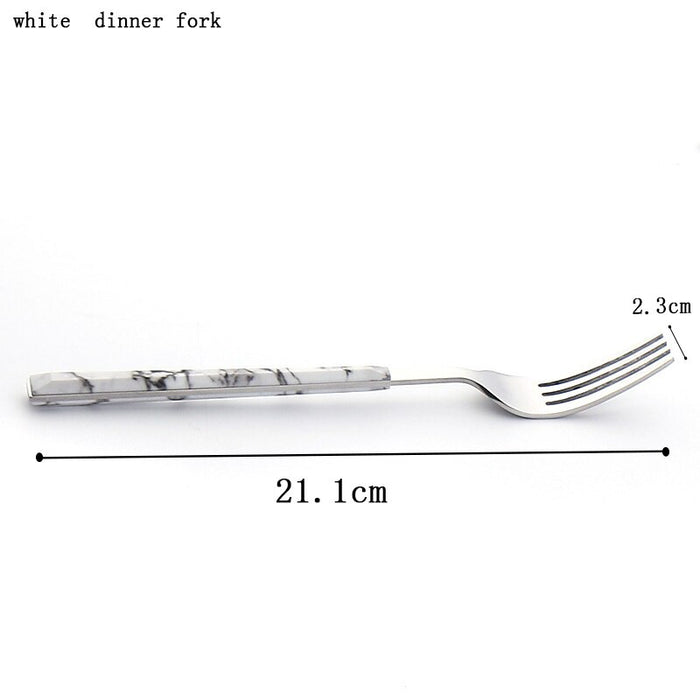 1pcs Dinnerware Stainless Steel Western Food Steak Supplies  Fork Spoon Kitchen Accessories Durable Tableware Western Cutlery