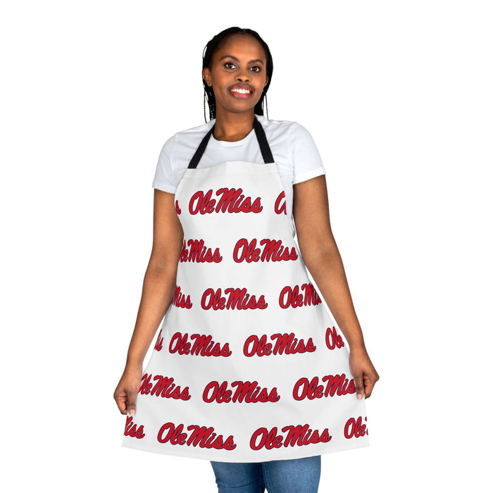 Rebel Kitchen: Ole Miss Logo Apron