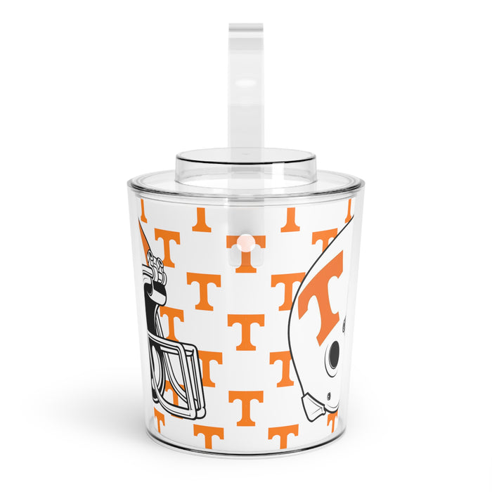 Tennessee Vol's Ice Bucket with Tongs