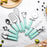 9 Pcs Stainless Steel Kitchen Utensil Set Cooking Tools Gadget with Can Opener Garlic Cheese Grater Knife Pizza Cutter Whisk