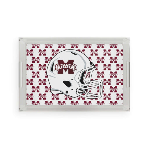 Mississippi State Acrylic Serving Tray
