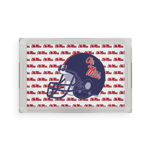Ole Miss Rebel Acrylic Serving Tray