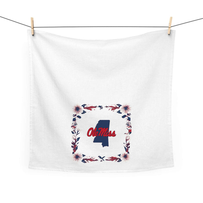 Rebel Elegance: Original Art Ole Miss Tea Towel