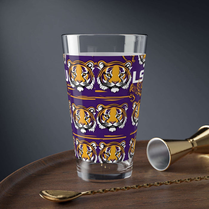 Geaux Tigers Mixing Glass, 16oz