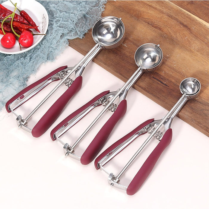 304 Stainless Steel Scoop Ice Cream Scoop Fruit Scoop Dessert Scoop