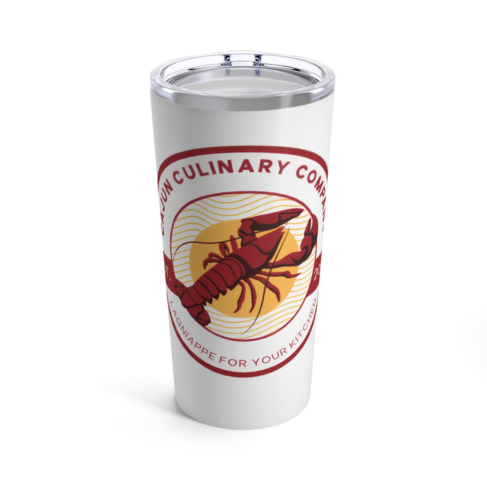 Cajun Culinary Co. Crawfish Tumbler 20oz