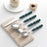 Set of 4 Stainless Steel price Creative Stainless Steel Colorful Pearl Handle Spoon Fork Knife High End Cutlery Set