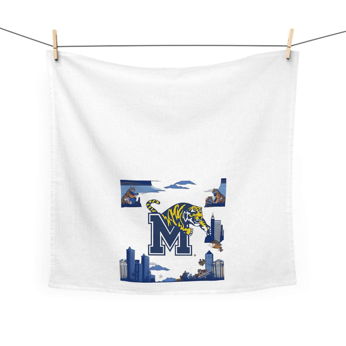 Tiger Stripes: Original Art Memphis Tiger Tea Towel