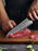 7PCS Kitchen Knives Set Damascus Chef Utility Bread Santoku Paring Knife Japanese VG10 Steel G10 Handle Meat Cutter