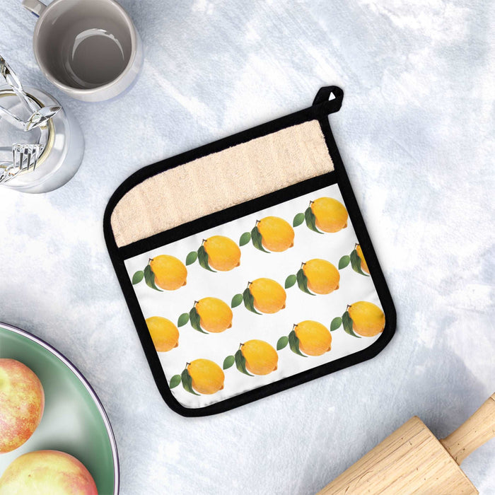 Lemon Pot Holder with Pocket Cajun Culinary Company