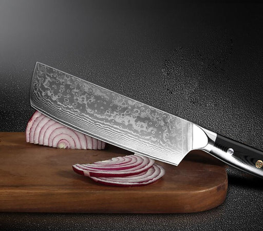 XITUO Damascus Chef Knife Professional Japan Sankotu Cleaver Bone Knives Utility Kiritsuke Paring Kitchen Knife Cooking Tools