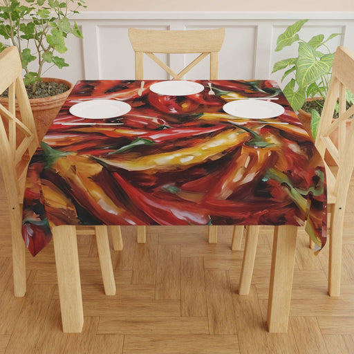 Cajun Peppers Tablecloth