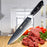 Japanese Damascus Steel Slicing Knife Broken Pattern Chef Knife