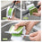 U-Shaped Cleaning Brush Knife And Fork Brush Chopstick Brush Cutlery Brush Can Be Opened And Closed Kitchen Supplies Hand Brush