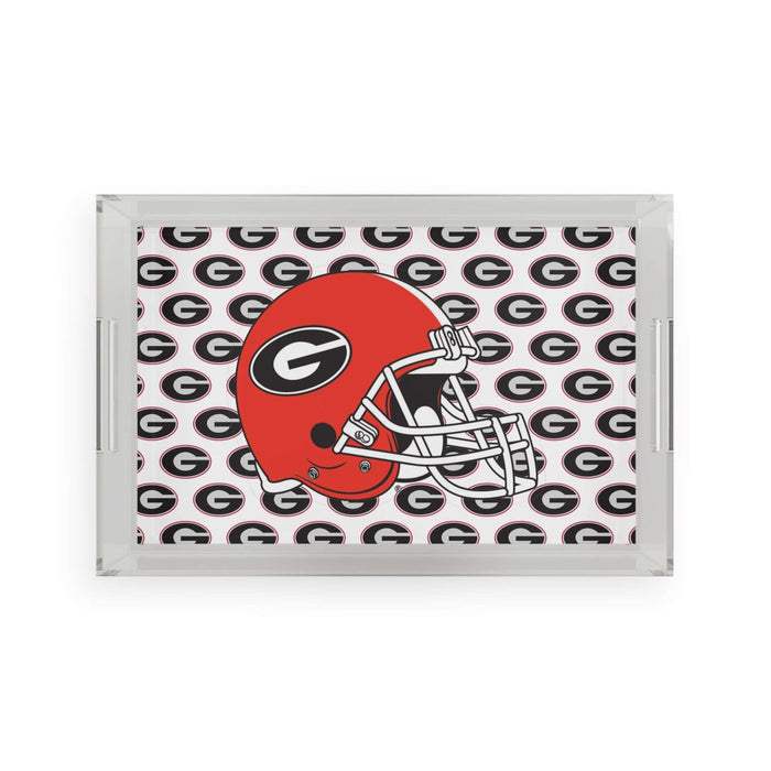 University of Georgia Acrylic Serving Tray