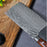 Wooden Handle Kitchen Butcher Cleaver Chef Knife 9cr18 Layers Damascus Carbon Steel