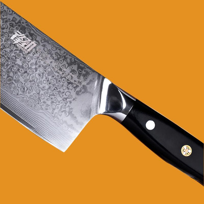 FINDKING 7 Inch Damascus Kitchen Knife Household Slicing Knife Chef Special Knife