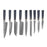 XSG 9Pcs Set Damascus Kitchen Knives Sharp Japanese VG10 Blade 67 Layers Stainless Steel Professional Chef Cooking Knife Set