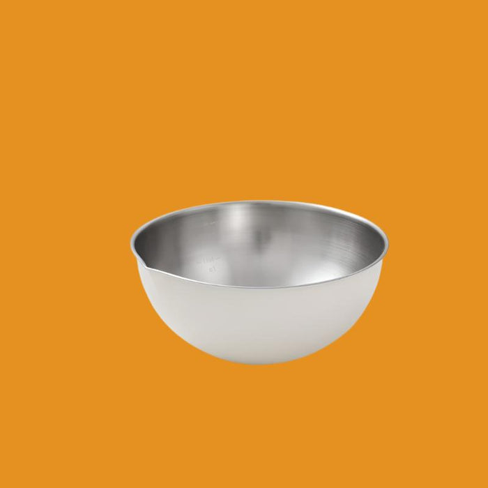 Stainless Steel Salad Basin With Scale