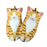 Pure Cotton Cute Cat Oven Gloves Cat Claw Insulation Gloves Baking Insulation Microwave Oven Heat Resistant Gloves