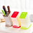 Kitchen Plastic Knife Holder Multifunctional Knife Storage Rack Draining Kitchen Knife Rack