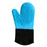 Non-Slip Silicone Oven Mitt Waterproof Heat Resistant Kitchen Gloves Long Cotton Bbq Oven Gloves