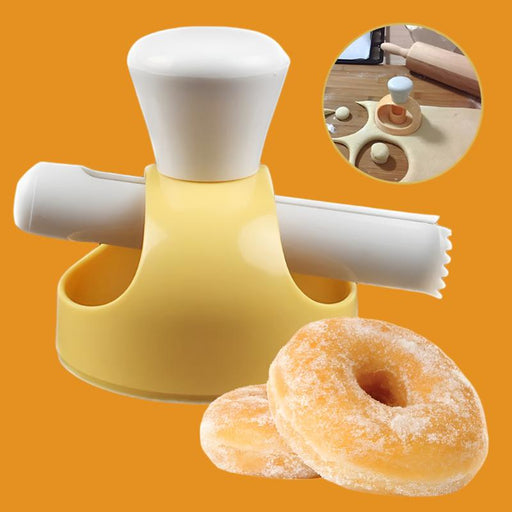 Creative DIY Donut Mold Cake Decorating Tools Plastic Desserts Bread Cutter Maker Baking Supplies Kitchen Tools