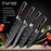 XITUO 8inch japanese kitchen knives Laser Damascus pattern chef knife Sharp Santoku Cleaver Slicing Utility Knives tool EDC