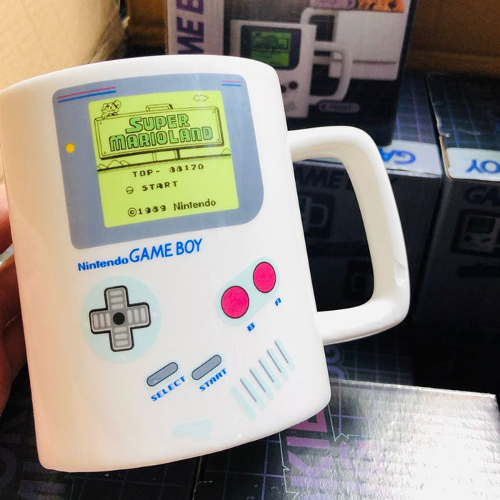 Game boy ceramic biscuit coffee mugs cookies biscuit cups and mugs creative mark drinkware