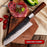 Kitchen Knife Set 4 Pcs High Performance Chef Knives Santoku Nakiri Kiritsuke Gyuto High Carbon Cooking Professional GRANDSHARP