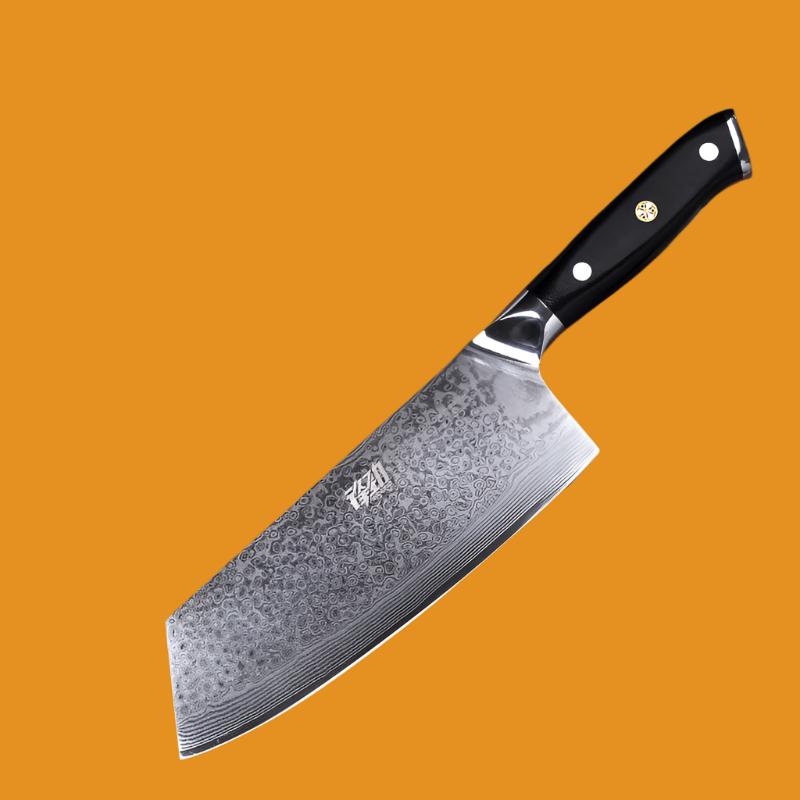 FINDKING 7 Inch Damascus Kitchen Knife Household Slicing Knife Chef Special Knife