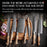 HEZHEN 1-7PC Kitchen Knife Set Professional Damascus Steel Chef Bread Paring Santoku Sharp Nakiri Cook Knife Kitchen Knife