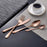 Gold Tableware Set Stainless Steel Cutlery Set 4 Gold Knife Cutlery Cutlery Gold Silver Knife Dinner Package European Style