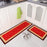 Kitchen Mat Set Wear-resistant Non-slip Kitchen Floor Mat Bathroom Absorbent Door Mat Oil-absorbing Anti-fouling Long Mat