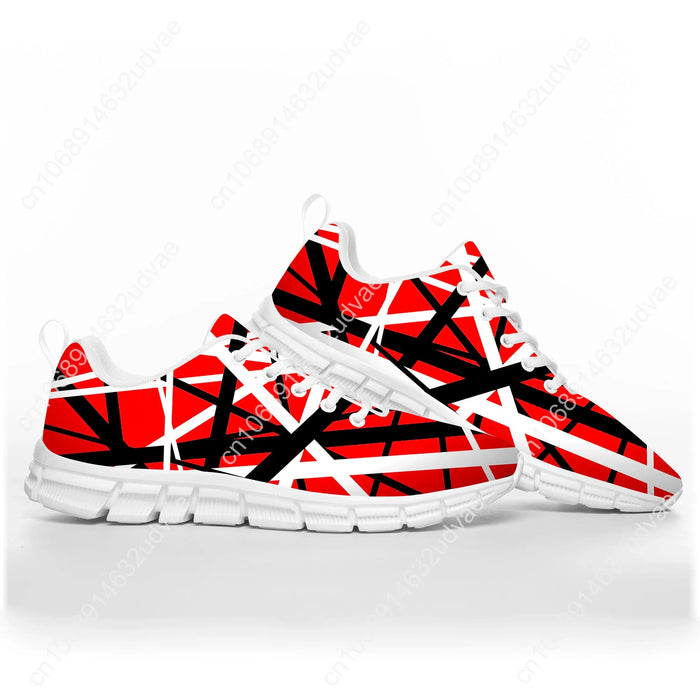 Van Evh 5150 Stripes Halen Sports Shoes Mens Women Teenager Kids Sneakers Rock Band 1984 Casual Custom Couple High Quality Shoes